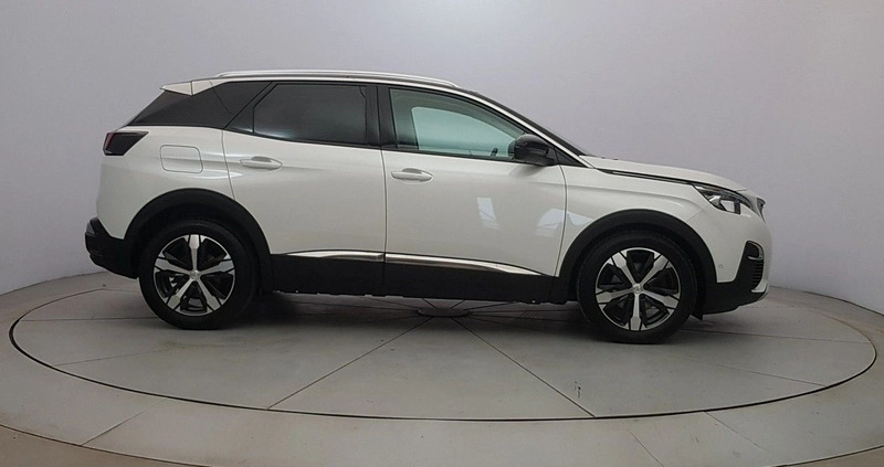 Peugeot 3008 cena 104850 przebieg: 48000, rok produkcji 2018 z Krzywiń małe 466